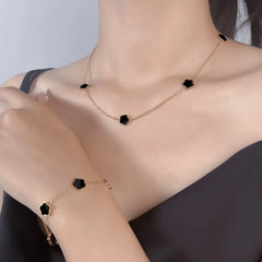 3PC Hot Selling Stainless Steel Plant Shell Jewelry Set